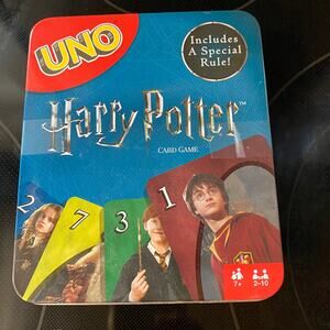 UNO Harry Potter by Mattel Games UNUSED GAME